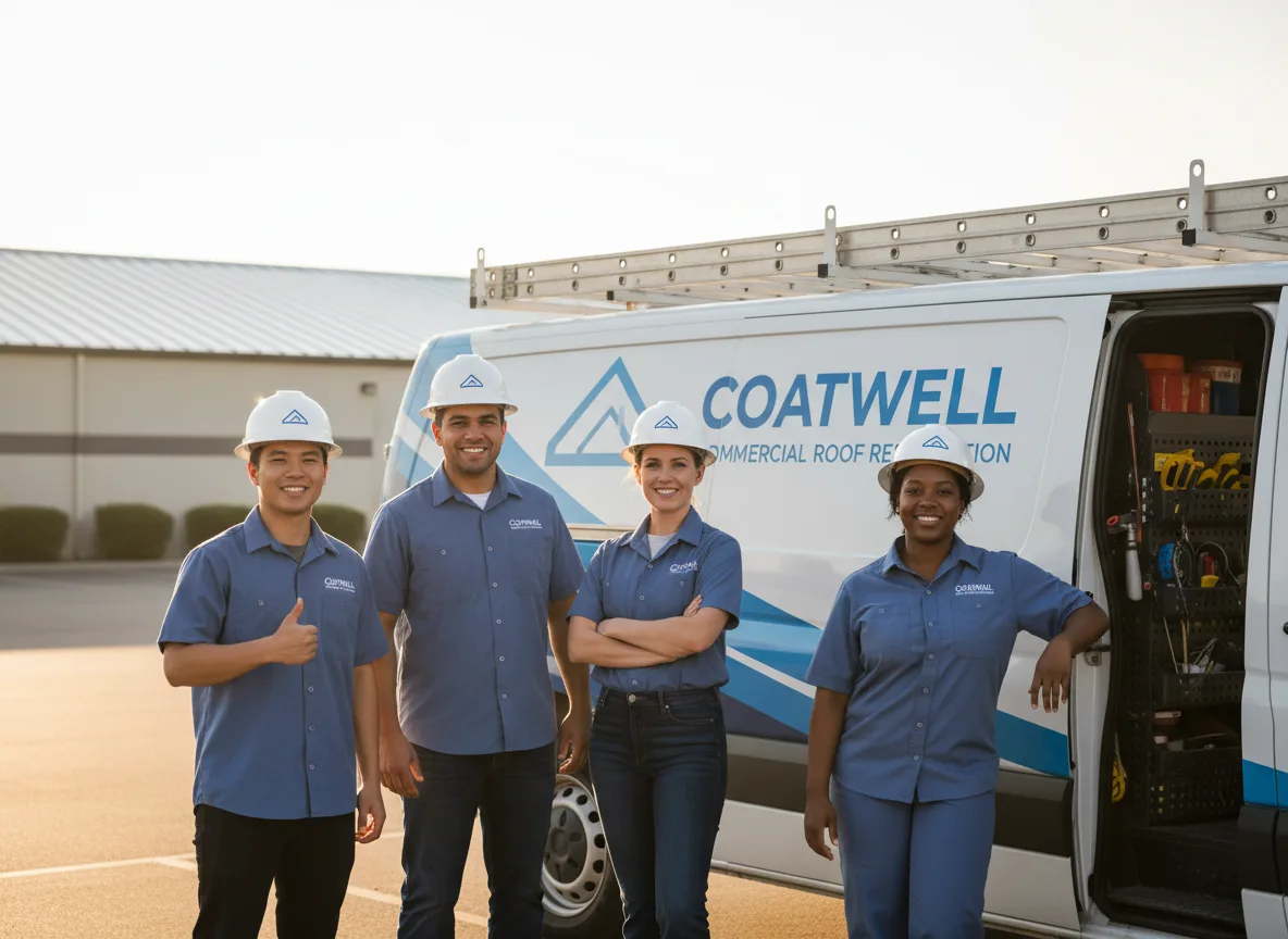 Commercial roof coating company in Liberty, ME